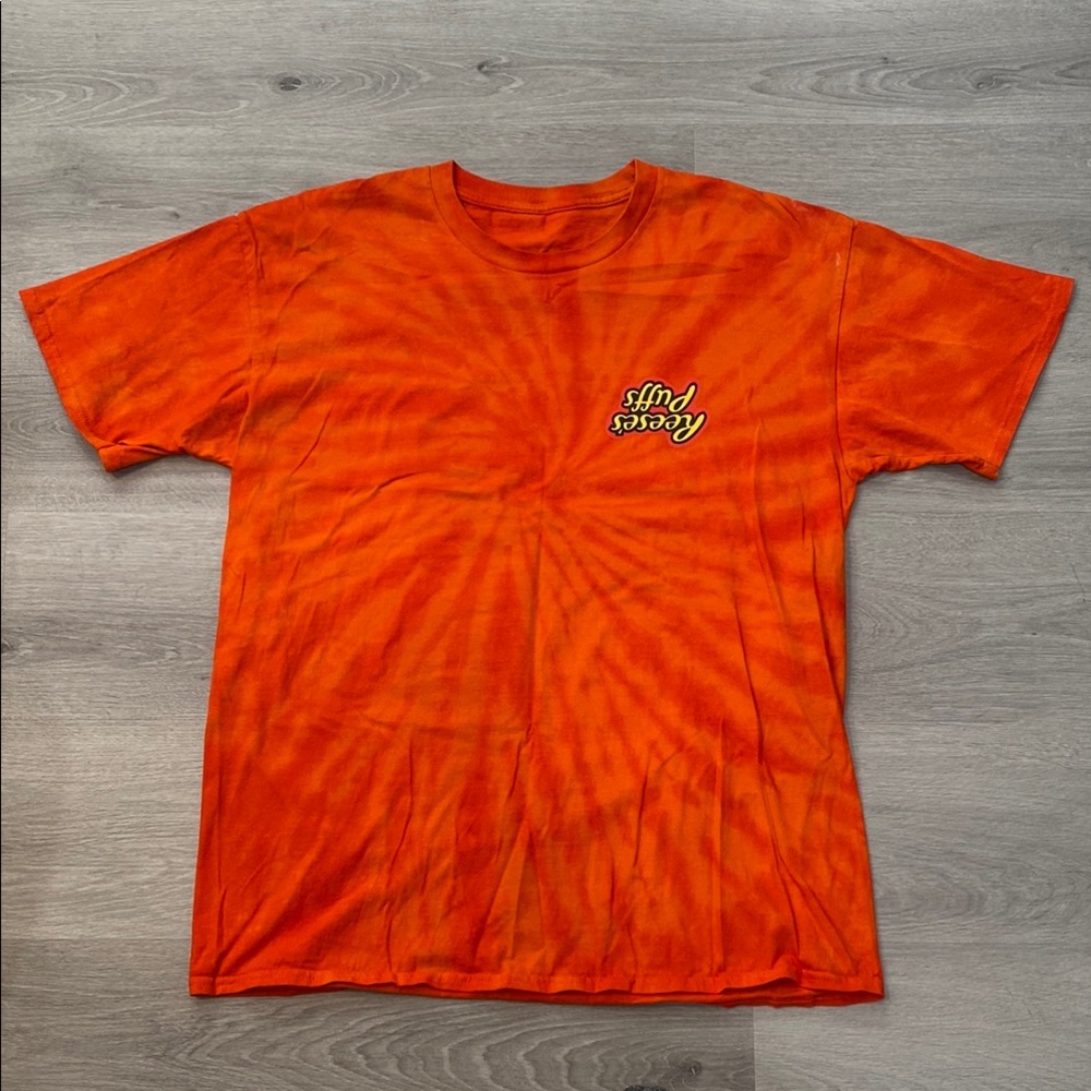 Travis Scott Reese’s Short Sleeve Tee with Tie-Dye Design